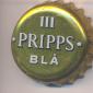 Beer cap Nr.764: Pripps Bla III produced by AB Pripps Bryggerier/Göteborg