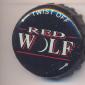 Beer cap Nr.825: Red Wolf produced by Anheuser-Busch/St. Louis