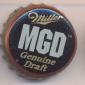 Beer cap Nr.840: Miller Genuine Draft produced by Miller Brewing Co/Milwaukee