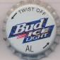 Beer cap Nr.2061: Bud Ice Light produced by Anheuser-Busch/St. Louis