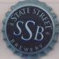 Beer cap Nr.2340: State Street Lager produced by State Street Brewery/Chicago