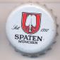 Beer cap Nr.3295: Spaten Premium Lager produced by Spaten-Franziskaner-Bräu/München