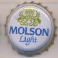 Beer cap Nr.3348: Molson Light produced by Molson Brewing/Ontario