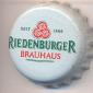 Beer cap Nr.3956: helles leichtes Weizen 2,9% produced by Riedenburger Brauhaus Michael Krieger KG/Riedenburg