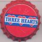 Beer cap Nr.4164: Three Hearts produced by Krönleins Bryggeri/Halmstad