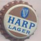 Beer cap Nr.4355: Harp Lager produced by Arthur Guinness Son & Company/Dublin