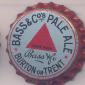 Beer cap Nr.4418: Bass Pale Ale produced by Bass Beers Worldwide Limited/Glasgow