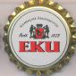 Beer cap Nr.4493: EKU produced by Erste Kulmbacher Actienbrauerei AG/Kulmbach