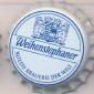 Beer cap Nr.4640: Weihenstephaner Hefe Weissbier produced by Bayrische Staatsbrauerei Weihenstephan/Freising