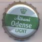 Beer cap Nr.5080: Odense Light produced by Albani Bryggerirne/Odense