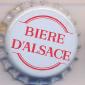 Beer cap Nr.5115: Biere d'Alsace produced by Kronenbourg/Strasbourg
