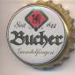 Beer cap Nr.5491: Bucher Kristall Weizen produced by Bucher/Gundelfingen