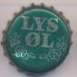 Beer cap Nr.5636: Lys Ol produced by E.C.Dahls Bryggeri A/S/Trondheim