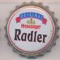 Beer cap Nr.5728: Radler produced by Henninger/Frankfurt