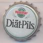 Beer cap Nr.6555: Diät Pils produced by Henninger/Frankfurt