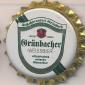 Beer cap Nr.6590: Grünbacher Weissbier produced by Schlossbrauerei Grünbach/Grünbach