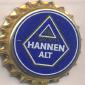 Beer cap Nr.6671: Hannen Alt produced by Hannen Brauerei GmbH/Mönchengladbach