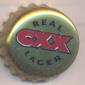 Beer cap Nr.7038: CXX Real Lager produced by Olvi Oy/Iisalmi