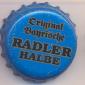 Beer cap Nr.7371: Original Bayrische Radlerhalbe produced by Brauerei Jahn Christoph Erben/Ludwigstadt