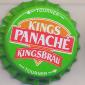 Beer cap Nr.7483: Kings Panache produced by Brasserie Pelforth/Mons-en-Baroeul