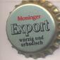 Beer cap Nr.7607: Moninger Export produced by Brauhaus Grünwinkel/Karlsruhe