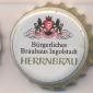 Beer cap Nr.8075: Herrnbräu produced by Bürgerliches Brauhaus Ingolstadt/Ingolstadt