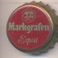 Beer cap Nr.8089: Markgrafenbräu Export produced by Getränkevertrieb Winkel/Karlsruhe