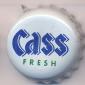 Beer cap Nr.8218: Cass Fresh produced by Oriental Brewery Co./Seoul