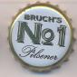 Beer cap Nr.8243: Bruch's Pilsener produced by Brauerei G. A. Bruch AG/Saarbrücken