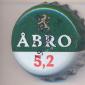 Beer cap Nr.8372: Abro 5,2 produced by Abro Bryggeri AB/Vimmerby