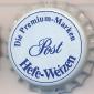Beer cap Nr.9048: Post Hefe-Weizen produced by Post Brauerei/Weiler