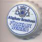 Beer cap Nr.9050: Fürstabt Weizen produced by Allgäuer Brauhaus AG/Kempten