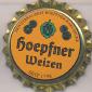 Beer cap Nr.9280: Hoepfner Weizen produced by Privatbrauerei Hoepfner/Karlsruhe