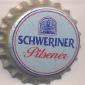 Beer cap Nr.9297: Schweriner Pilsener produced by Schweriner Schlossbrauerei GmbH/Schwerin