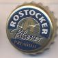 Beer cap Nr.9406: Rostocker Pilsener Premium produced by Rostocker Brauerei GmbH/Rostock