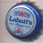 Beer cap Nr.9555: Blue produced by Labatt Brewing/Ontario