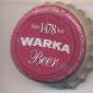 Beer cap Nr.9699: Warka Beer produced by Browar Warka S.A/Warka