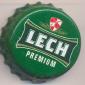 Beer cap Nr.9708: Lech Premium produced by Browary Wielkopolski Lech S.A/Grodzisk Wielkopolski
