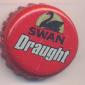 Beer cap Nr.9825: Swan Draught produced by SWAN/Canning Vale