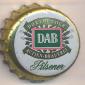 Beer cap Nr.9897: DAB Pilsener produced by Dortmunder Union Brauerei Aktiengesellschaft/Dortmund