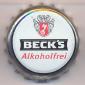 Beer cap Nr.10210: Beck's Alkoholfrei produced by Brauerei Beck GmbH & Co KG/Bremen