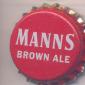 Beer cap Nr.10607: Manns Brown Ale produced by Mann & Truman/London