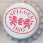 Beer cap Nr.10654: Splügen Oro produced by Birra Poretti/Milano