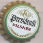 Beer cap Nr.10730: Presidendi Pilsner produced by Saku Brewery/Saku-Harju