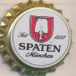 Beer cap Nr.10940: Spaten Premium Lager produced by Spaten-Franziskaner-Bräu/München