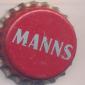 Beer cap Nr.11195: Manns produced by Mann & Truman/London