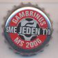 Beer cap Nr.11261: Gambrinus Desitka Svetle Pivo produced by Pivovar Gambrinus/Pilsen