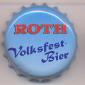 Beer cap Nr.11455: Roth Volksfestbier produced by Stadtbrauerei Roth/Roth/Rhön