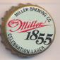 Beer cap Nr.11645: Miller 1855 Celebration Lager produced by Miller Brewing Co/Milwaukee