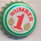 Beer cap Nr.11703: Number 1 produced by Henninger Brewery/Hamilton